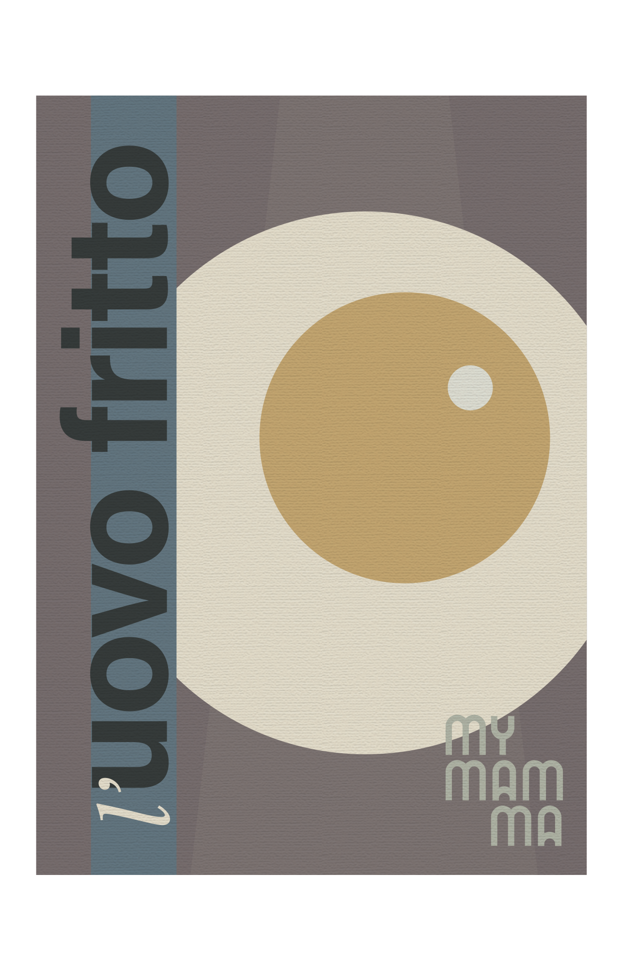 L'uovo fritto poster